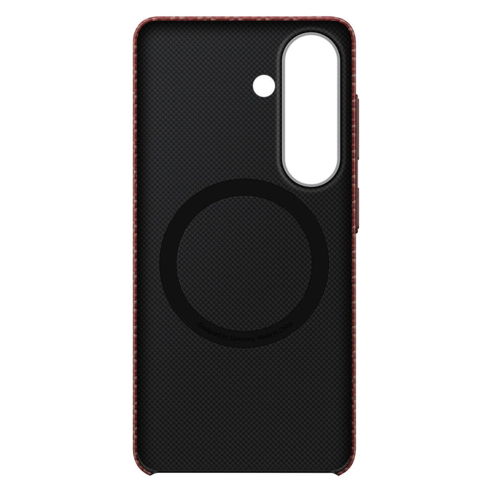 Samsung Carbon Magnet Case for Samsung Galaxy S26, MagSafe Compatible - Red
