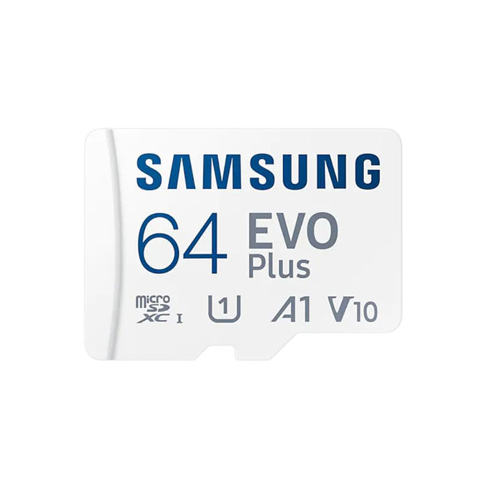 Memory card Samsung EVO Plus, microSDXC, UHS-I, 64GB, Adapter