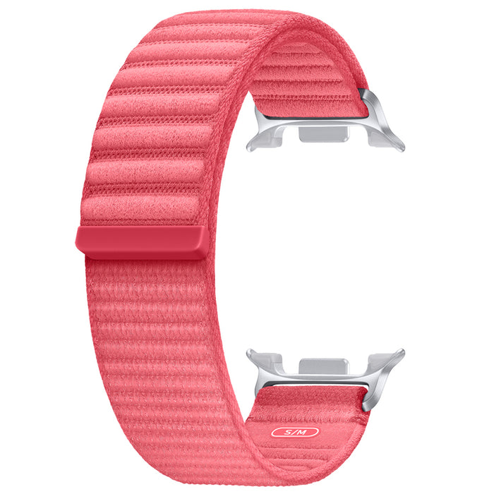 Textile strap SAMSUNG Galaxy Watch 8 Fabric S/M Red ET-SVL32SREGEU