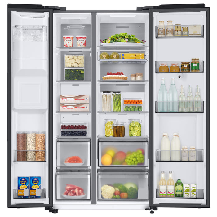 Refrigerator with freezer Samsung RS6HA8891B1/EF