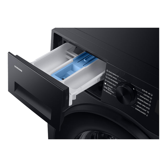 Washing machine SAMSUNG WW11DG5B25ABLE, 11 kg, SmartThings AI Energy, 1400 rpm. Black