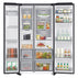 Fridge-freezer SAMSUNG Side-by-Side RS70F64KDFEO, 640 l, Bespoke AI SBS-AI Energy, 178.4 cm