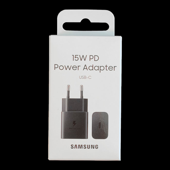 Samsung EP-T1510NBEGEU 15W PD USB-C AFC Wall Charger - Black