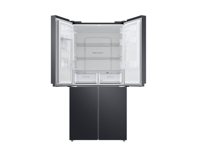 Samsung RF48A401EB4/EO side-by-side refrigerator Freestanding 488 L E Black