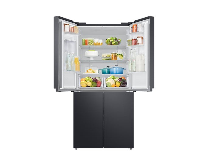 Samsung RF48A401EB4/EO side-by-side refrigerator Freestanding 488 L E Black