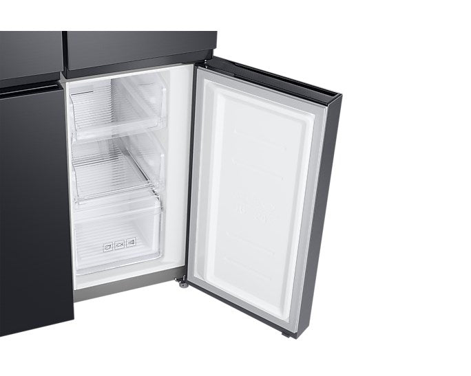 Samsung RF48A401EB4/EO side-by-side refrigerator Freestanding 488 L E Black