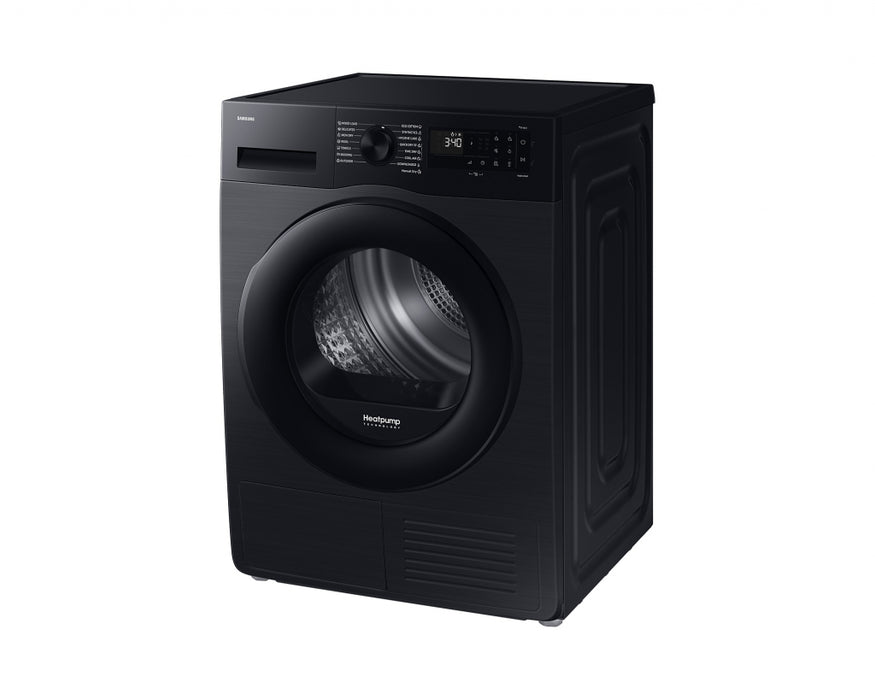 Dryer SAMSUNG DV90DG52A0ABLE, 9 kg, Heat pump, SmartThings, Black