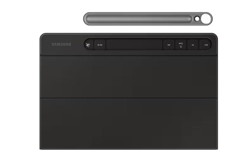 Samsung Tab S9/S9 FE Book Cover Keyboard Slim Black