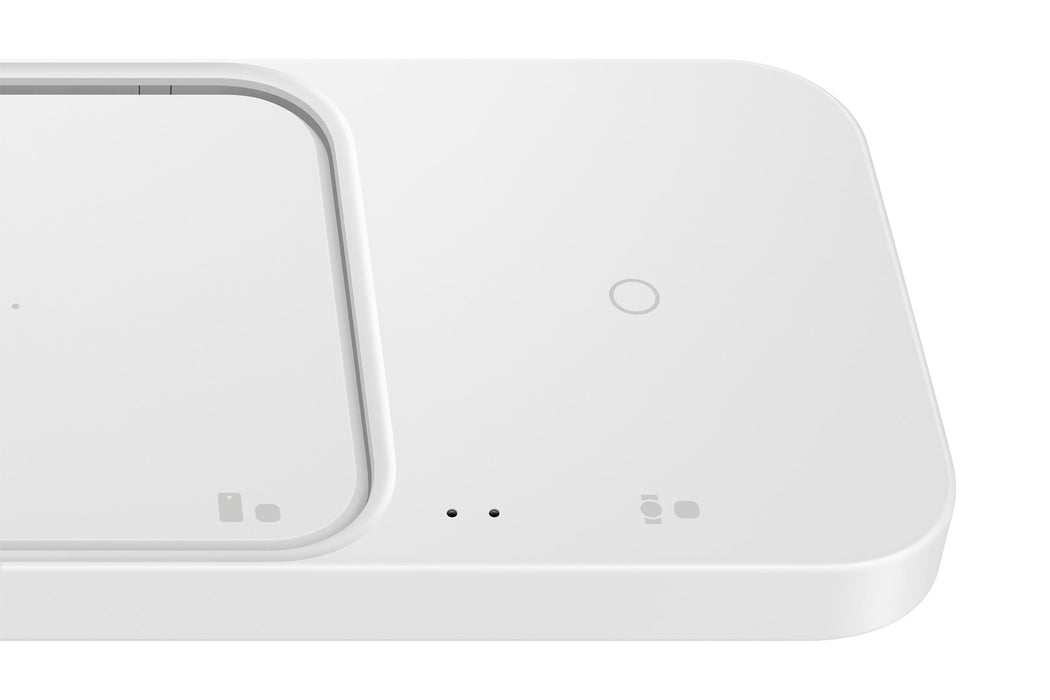 Samsung Wireless Charger Duo EP-P5400BWEGEU inductive charger 15W - white