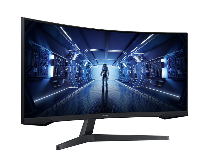 Monitor Samsung Odyssey G5 34 inch, VA Curved UWQHD 3440x1440