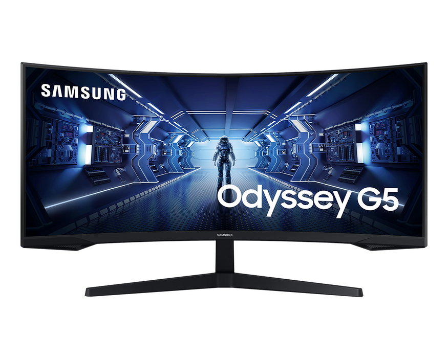 Monitor Samsung Odyssey G5 34 inch, VA Curved UWQHD 3440x1440