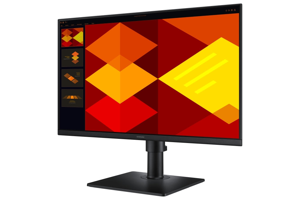Samsung LS24D406GA, 24" IPS LED, 1920x1080,  5ms, 100 Hz,250cd/m2,HDMI, DP, USB Hub, Black