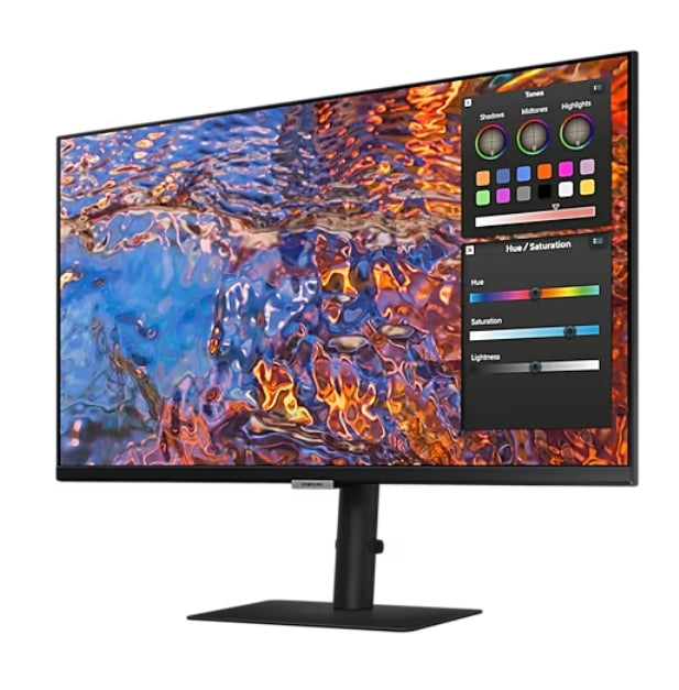 Samsung 27B800, 27" IPS LED, 60 Hz, 5 ms GTG, 3840x2160, 300 cd/m2, Flicker Free, PBP, PIP, USB-C 90W, 3xUSB 3.0, Display Port 1.4, 2xHDMI 2.2, Black