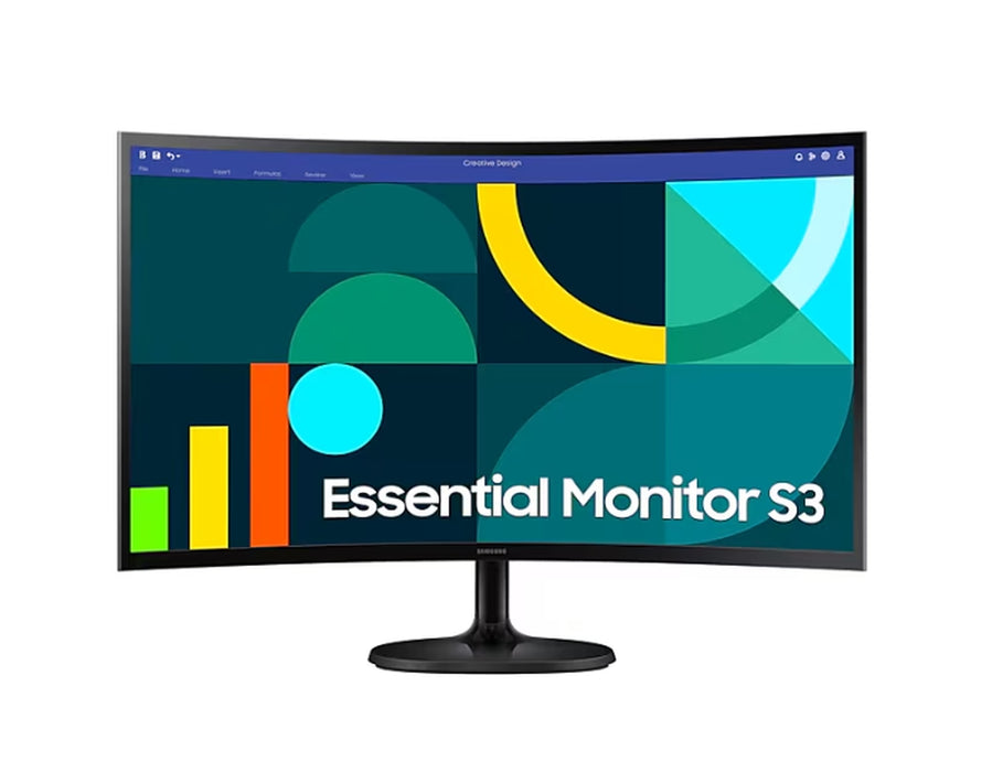 Samsung LS27D360GA  27" Curved VA LED 1920x1080 4ms 100 Hz 250cd/m2 HDMI  Black