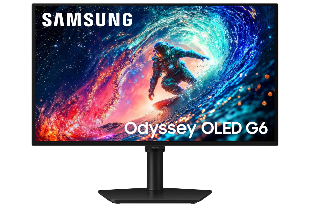 Samsung 27" LS27HG612SU Odyssey QD-OLED G6 QHD 2560x1440 0.03ms 240Hz  Glare Free Black