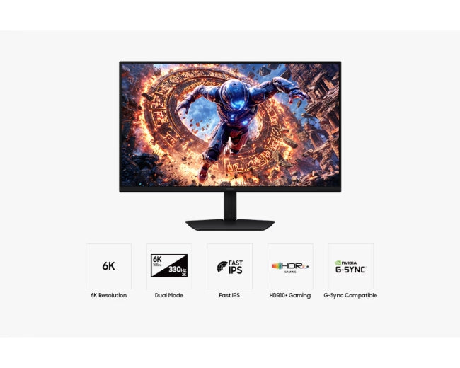 Samsung 32'' LS32HG802SU Odyssey IPS  G8 6K 6144x3456 1ms 165Hz Black