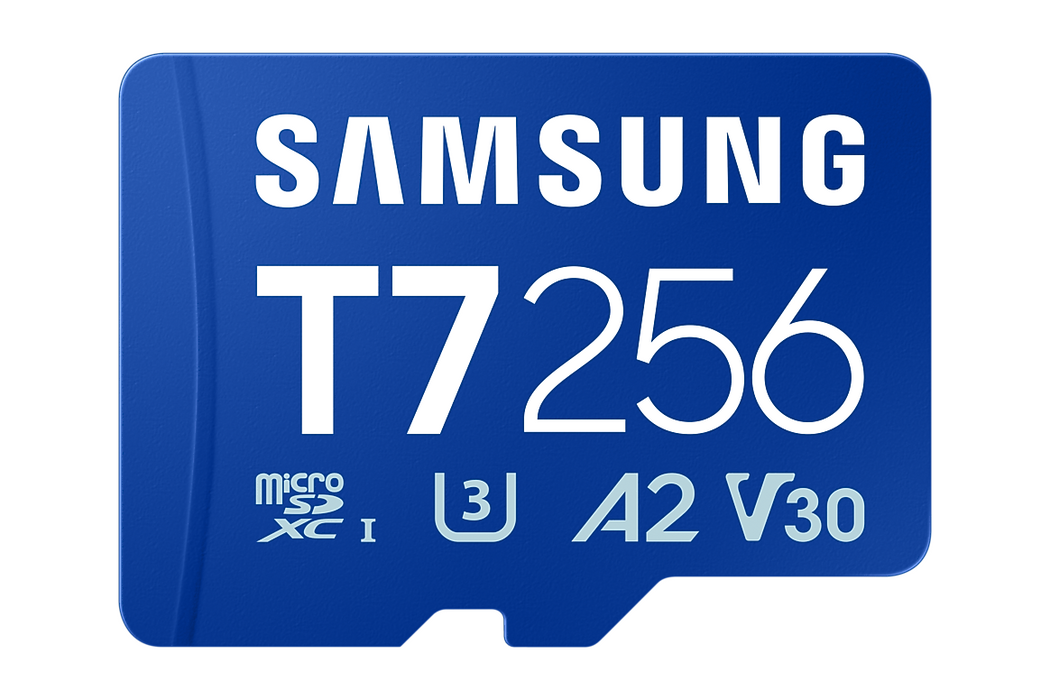 SAMSUNG T7 memory card, microSD, 256GB