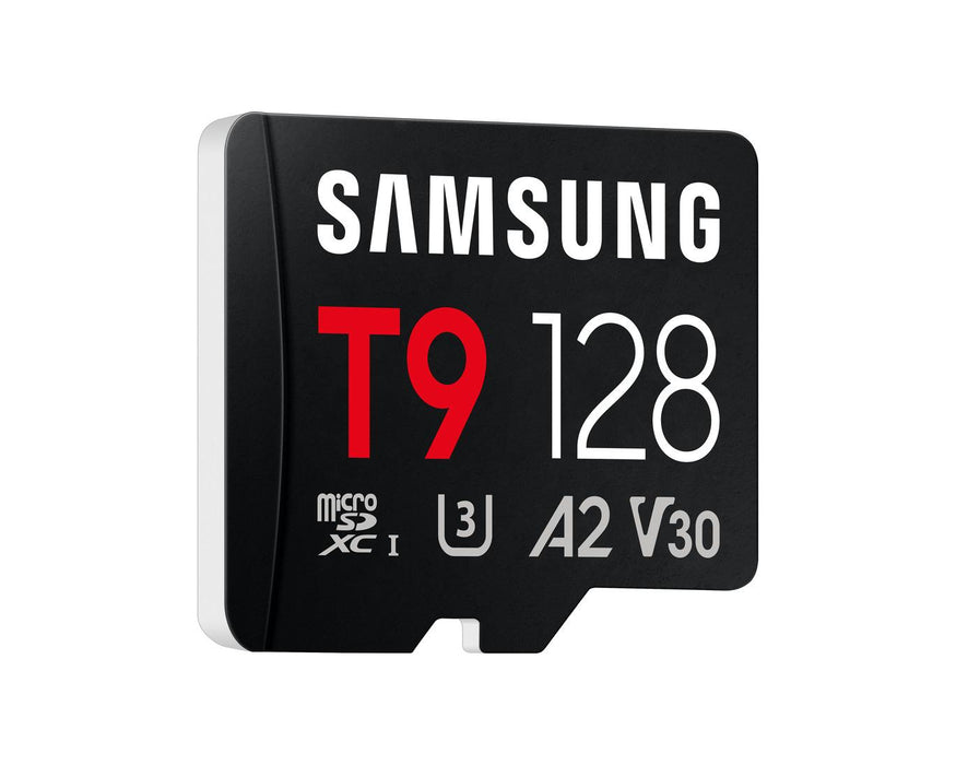 SAMSUNG T9 memory card, microSD, 128GB