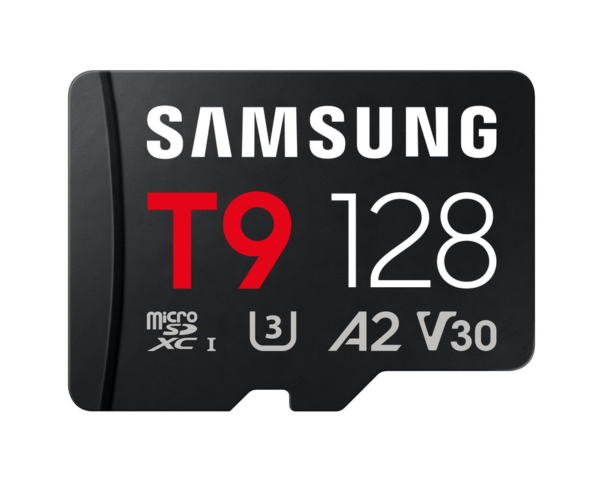 SAMSUNG T9 memory card, microSD, 128GB