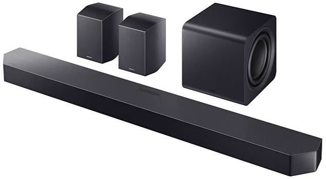 Samsung HW-Q990F 11.1.4 Wireless Subwoofer Soundbar (2025) Black EU