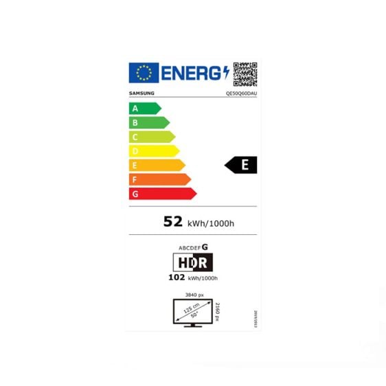 TV SAMSUNG QE50Q60DAUXXH, 50"(127 cm), QLED 4K Ultra HD, Smart TV Tizen, 2024