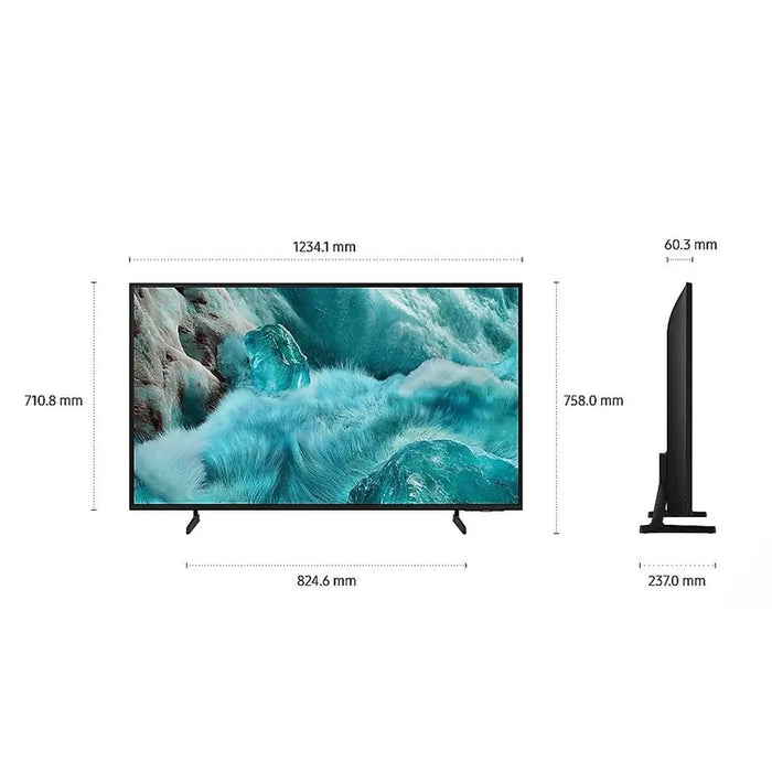 SAMSUNG QLED TV QE55Q7FAAUXXH, 55", 140 cm, 4K Ultra HD, AI, Black EU