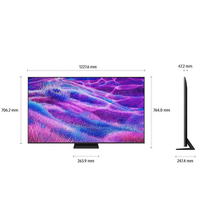 TV SAMSUNG QE55QN80FAUXXH, 55"(139 cm), Neo QLED QN80F, 4K UHD Vision AI, Smart TV (2025)