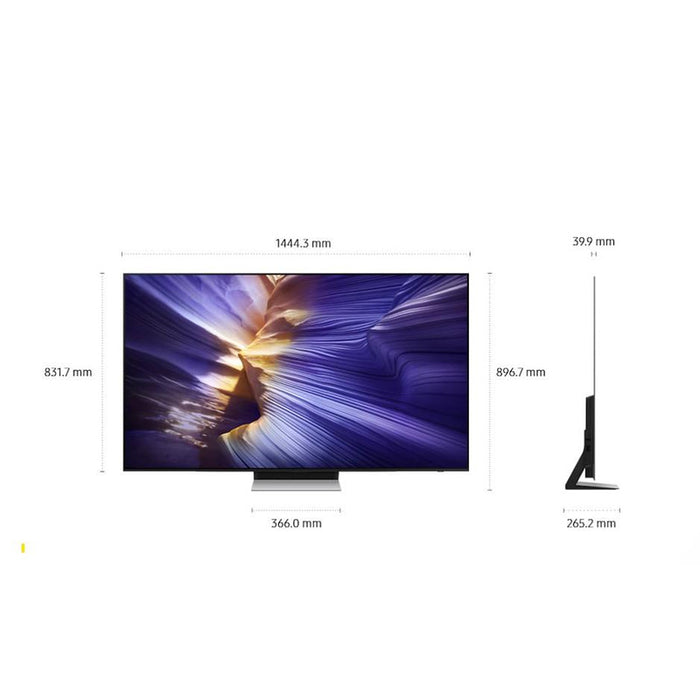 TV SAMSUNG QE65S90FATXXH, 65", OLED, 4K Ultra HD, Tizen™ Smart TV, S90F (2025)