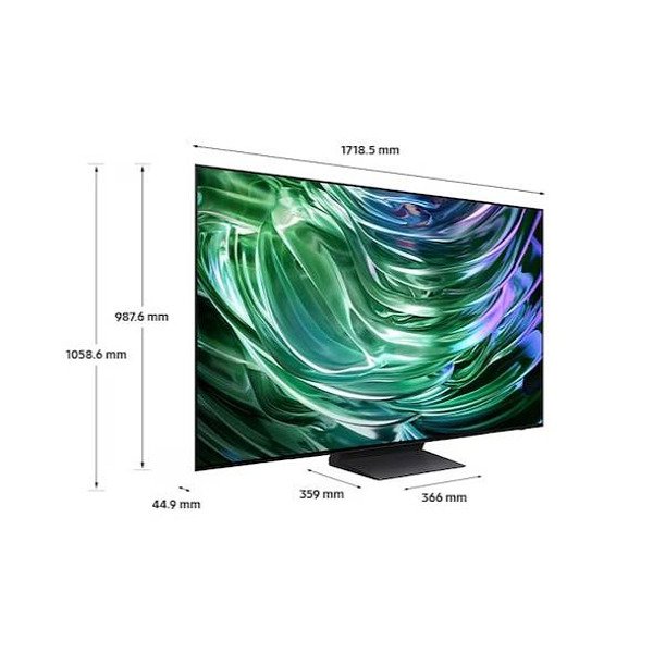 TV SAMSUNG QE77S90FAEXXH, 77", OLED, 4K Ultra HD, Vision AI Smart TV, S90F (2025)