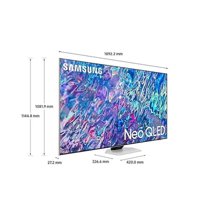 Samsung QE85QN85CATXXH TV, 214 cm, 3840x2160 UHD-4K, 85 inch, LED, Smart TV, Tizen