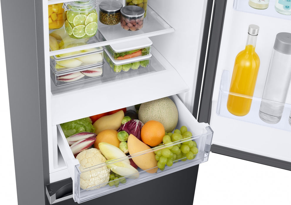 Refrigerator with freezer SAMSUNG RB38C650EB1/EF, 386 l, SmartThings, AI energy mode, 203 cm