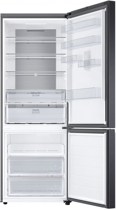 Refrigerator with freezer SAMSUNG RB53DG703EB1EO, 538 l, SmartThings AI Energy and Metal Cooling, 203x75.9 cm, Dark Inox
