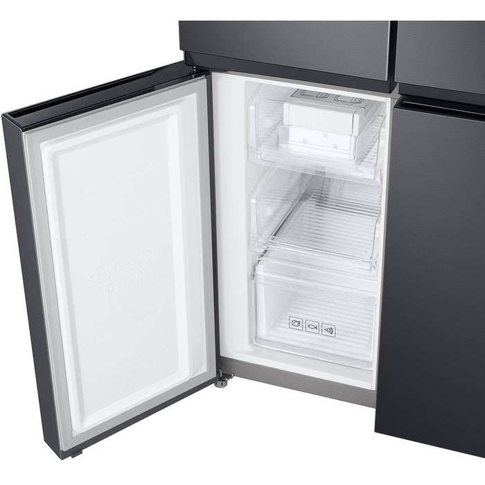 Refrigerator with French door SAMSUNG Twin Cooling Plus RF48A400EB4/EO, 488 l, No Frost, 177.5 cm