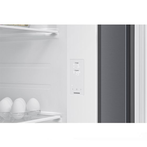 Refrigerator with freezer SAMSUNG Side-by-Side RS70F65QETEO, 659 l, Bespoke AI SBS - AI Energy, Wi-Fi, 178 cm
