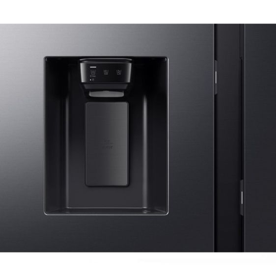 Refrigerator with freezer SAMSUNG Side-by-Side RS80F66KBFEO, 634 l, Auto Open Door, 178.4 cm