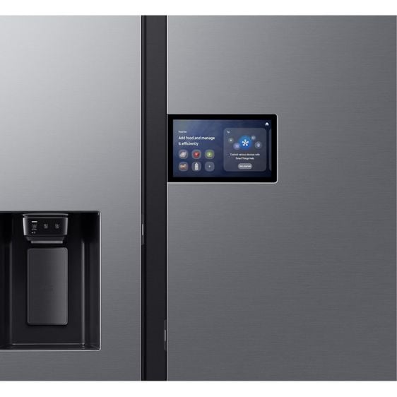Refrigerator with freezer SAMSUNG Side-by-Side RS90F65EDTEO, 621 l, Auto Open Door, 174.4 cm