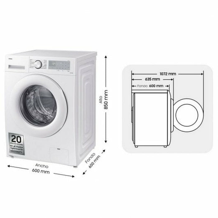 Washing machine Samsung WW80CGC04DTH 60 cm 1400 rpm 8 kg