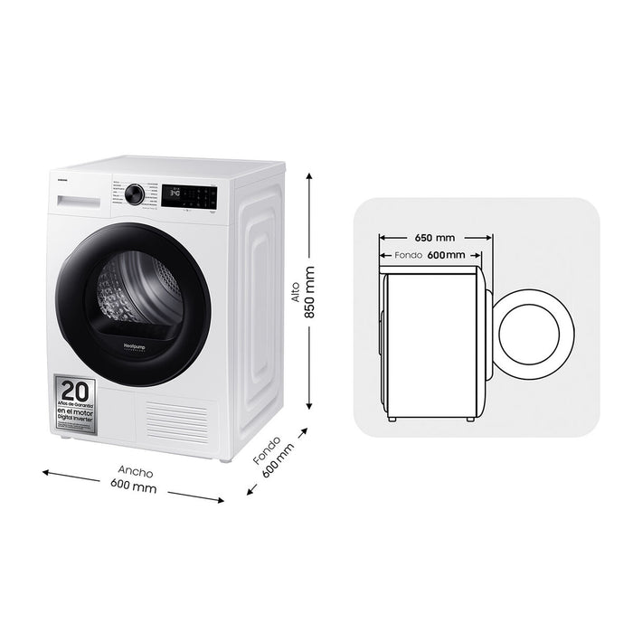 Dryer Samsung SECADORA9KGCONINTELIGENCIAARTI 9 kg