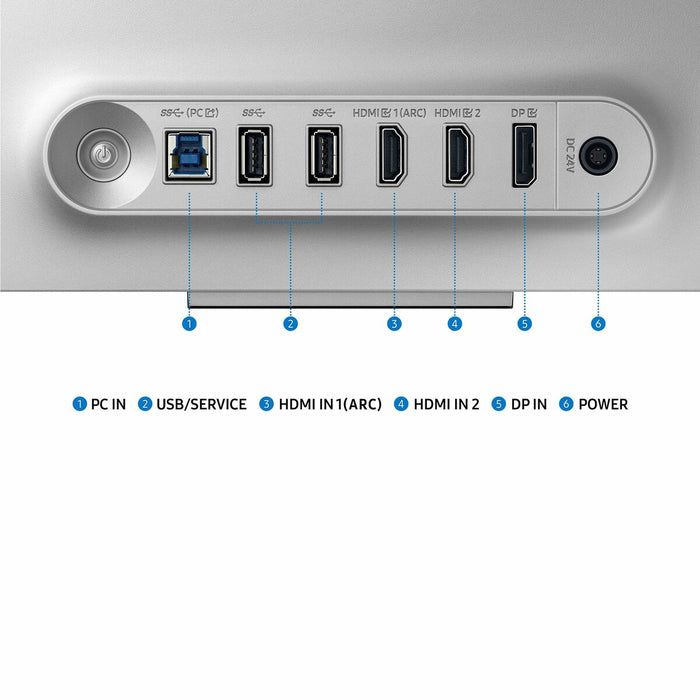 Gaming Monitor Samsung LS32DG800SUXEN 4K Ultra HD 32"