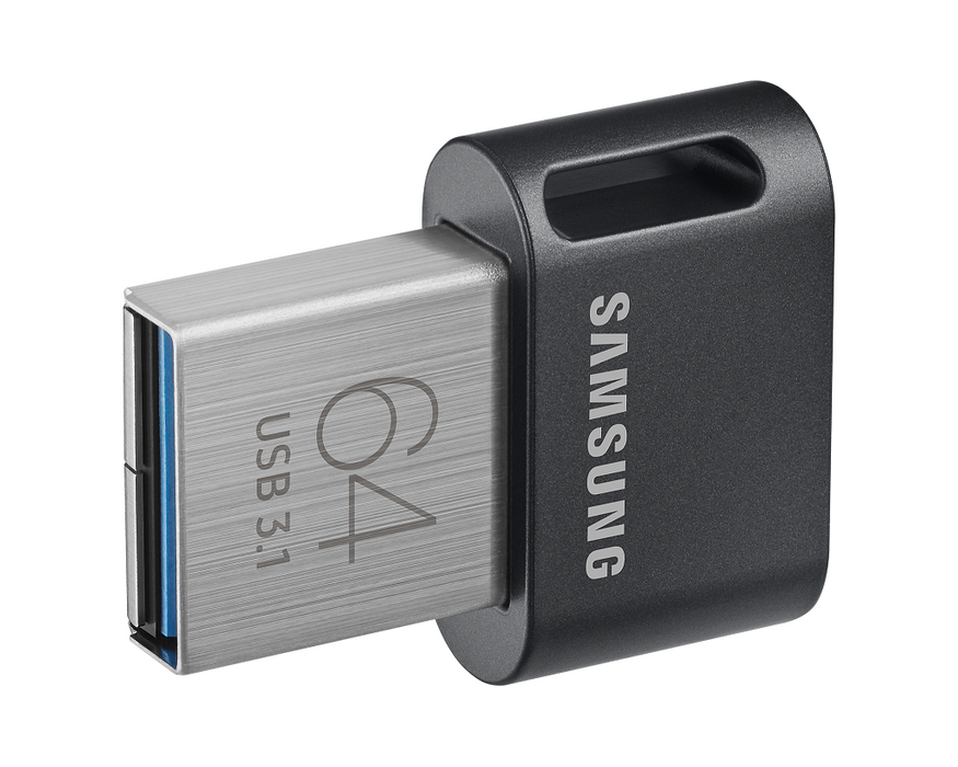 USB memory Samsung FIT Plus, 64GB, USB-A, Black