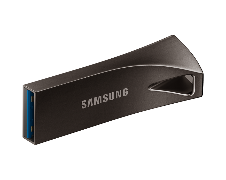 USB memory Samsung BAR Plus, 64GB, USB-A, Titanium Gray