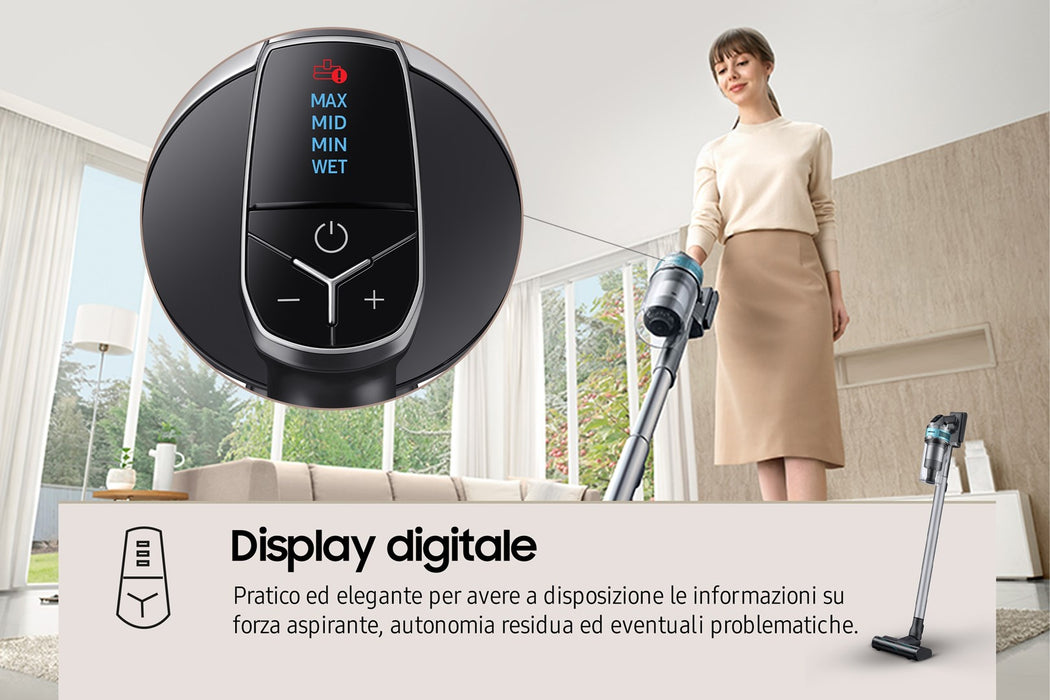 Cordless vacuum cleaner SAMSUNG VS20B75AGR1/GE