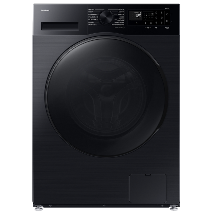 Washing machine with dryer SAMSUNG WD90DG5B15BBLE, 9/6 kg, SmartThings AI Energy, 1400 rpm. Black