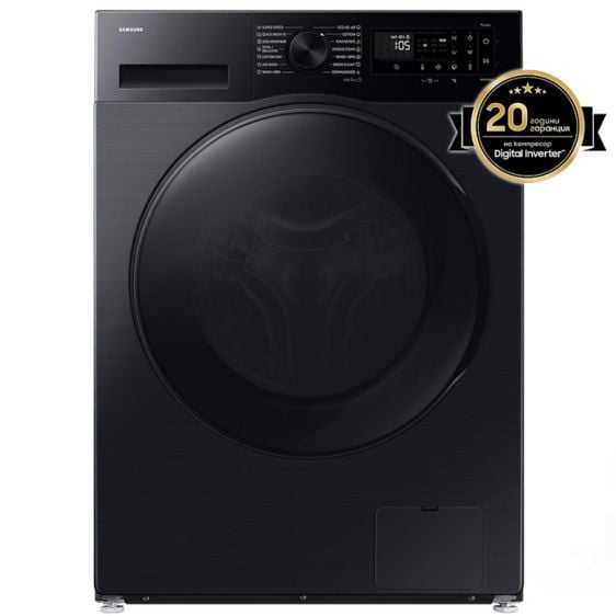 Washing machine with dryer SAMSUNG WD90DG5G34BBLE, 9/5 kg, 1400 rpm. Black