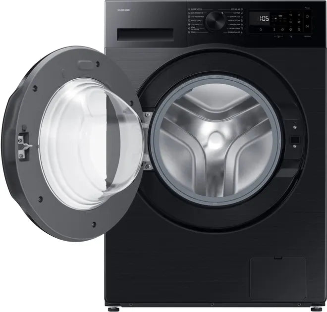 Washing machine SAMSUNG WW80FG5L32ABLE, 8 kg, AI Energy Mode, 1200 rpm. Black