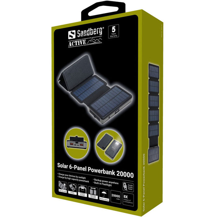 SOLAR CHARGER SANDBERG 20000 MAH