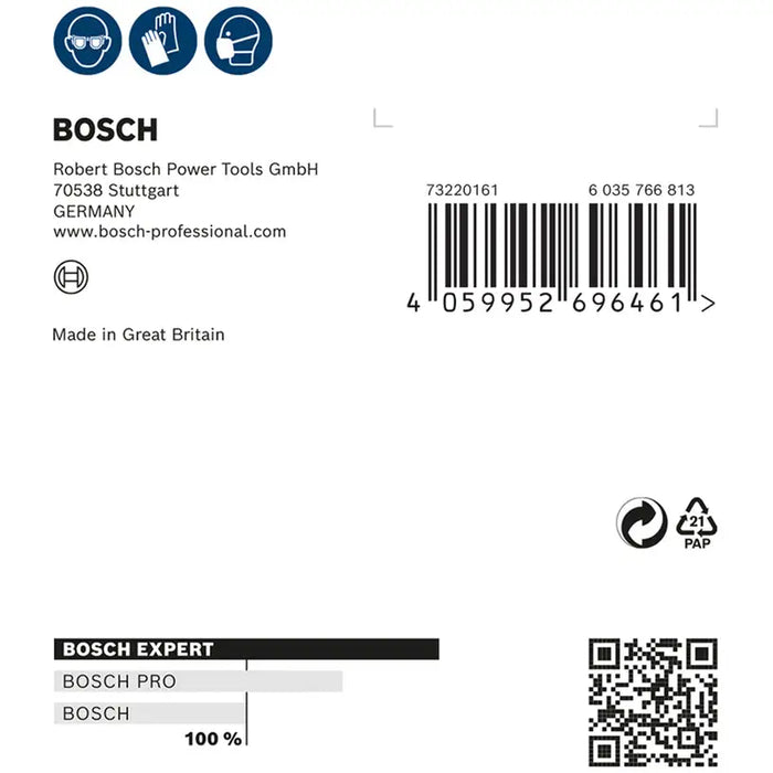 SANDING PADS 115X140 P180 2 PCS BOSCH EXPERT W480 - Шкурки за ръчно шлайфане<<<Консумативи за
