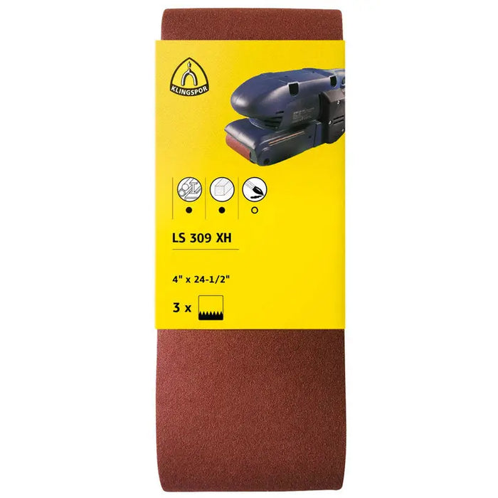 SANDING PADS 75X533MM P180 KLINGSPOR - Шкурки за машинно шлайфане<<<Консумативи за електроинструменти<<<Инструменти и