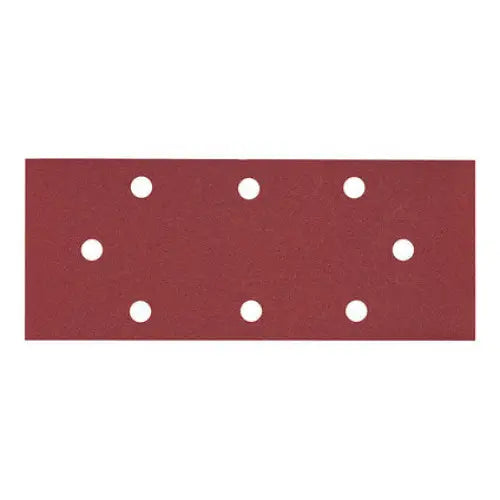 SANDING PADS FOR VIBROSE GRINDERS 93X230 MM P180 8 HOLES 10 PCS RAIDER - Шкурки за машинно шлайфане<<<Консумативи за
