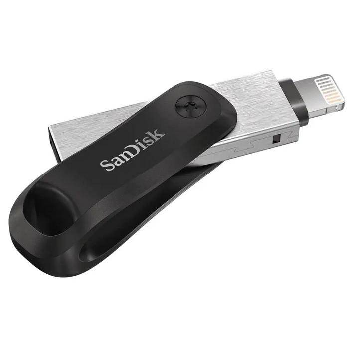 SanDisk iXpand USB flash drive 64 GB USB Type-A / Lightning 3.2 Gen 2 (3.1 Gen 2) Black Silver